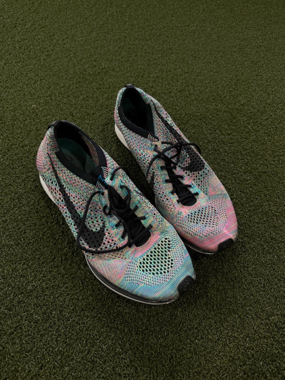 2017 Nike Flyknit Racer 'Multi-Color 2.0' 2017 - Picture 4 of 4